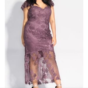 NWT GORGEOUS City Chic maxi dress